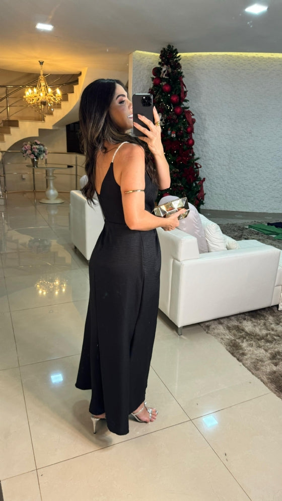 Vestido Anesia Preto