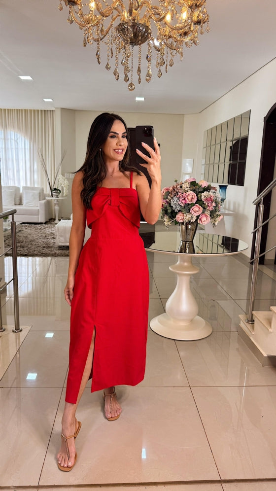 Vestido Yolanda Vermelho